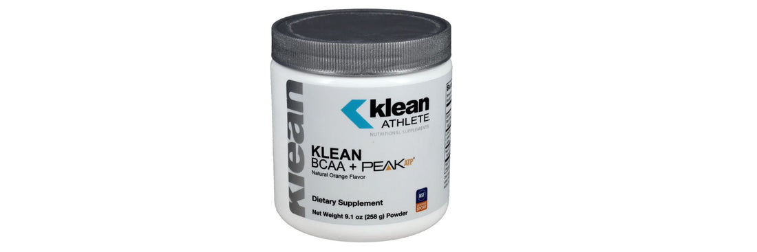 Product Spotlight: Klean Athlete BCAA + Peak ATP – Boost Your Strength, Stamina, and Youth