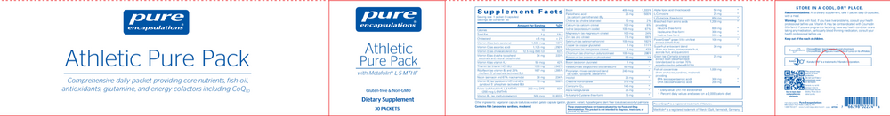 Athletic Pure Pack
