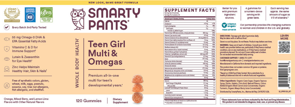 Teen Girl Formula