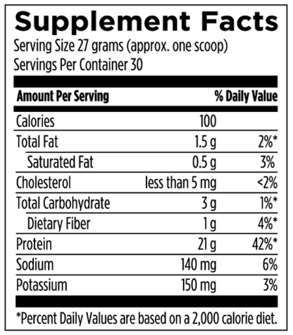 Grass Fed Beef Protein Powder - Chocolate